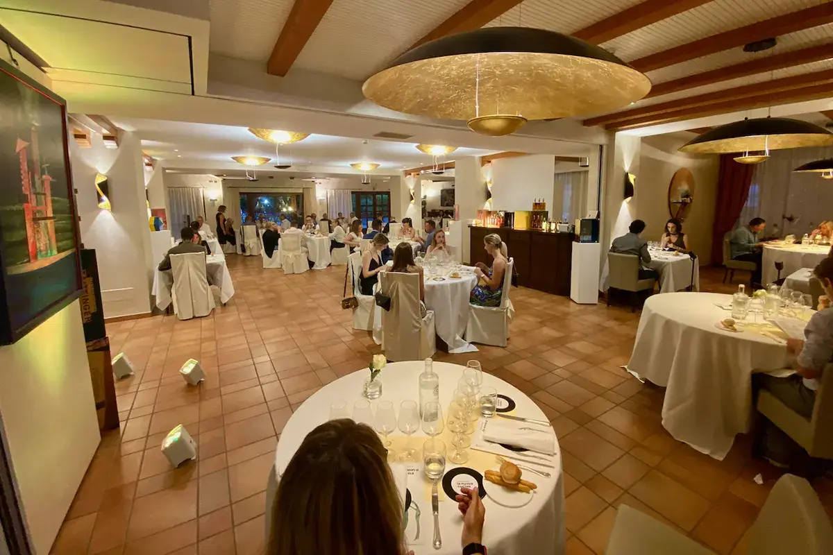 La location della cena 